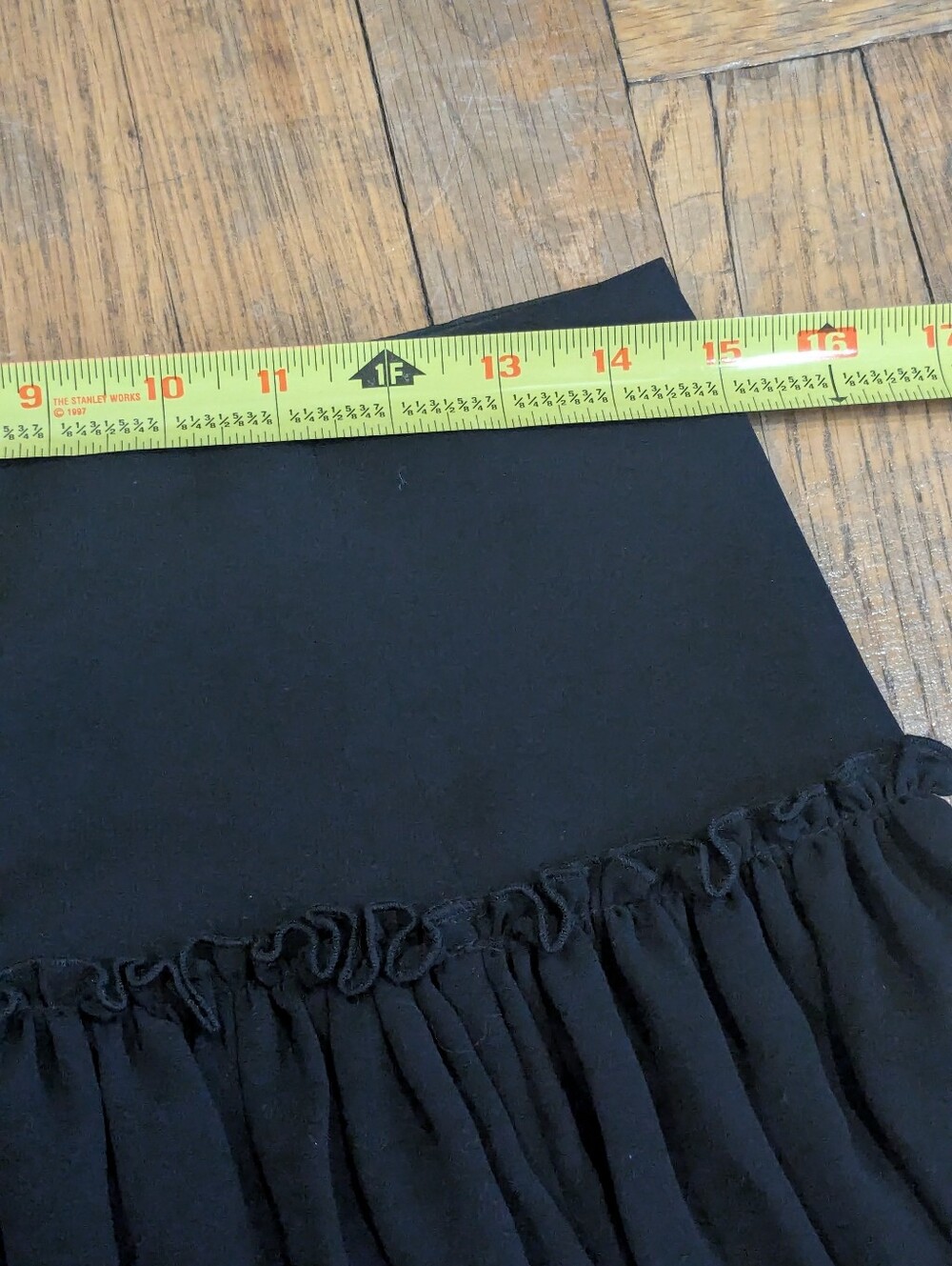 Vintage Banana Republic Pink & Black Skirt(s) Ruffle tiered pleated Bundle 4 - Picture 8 of 16